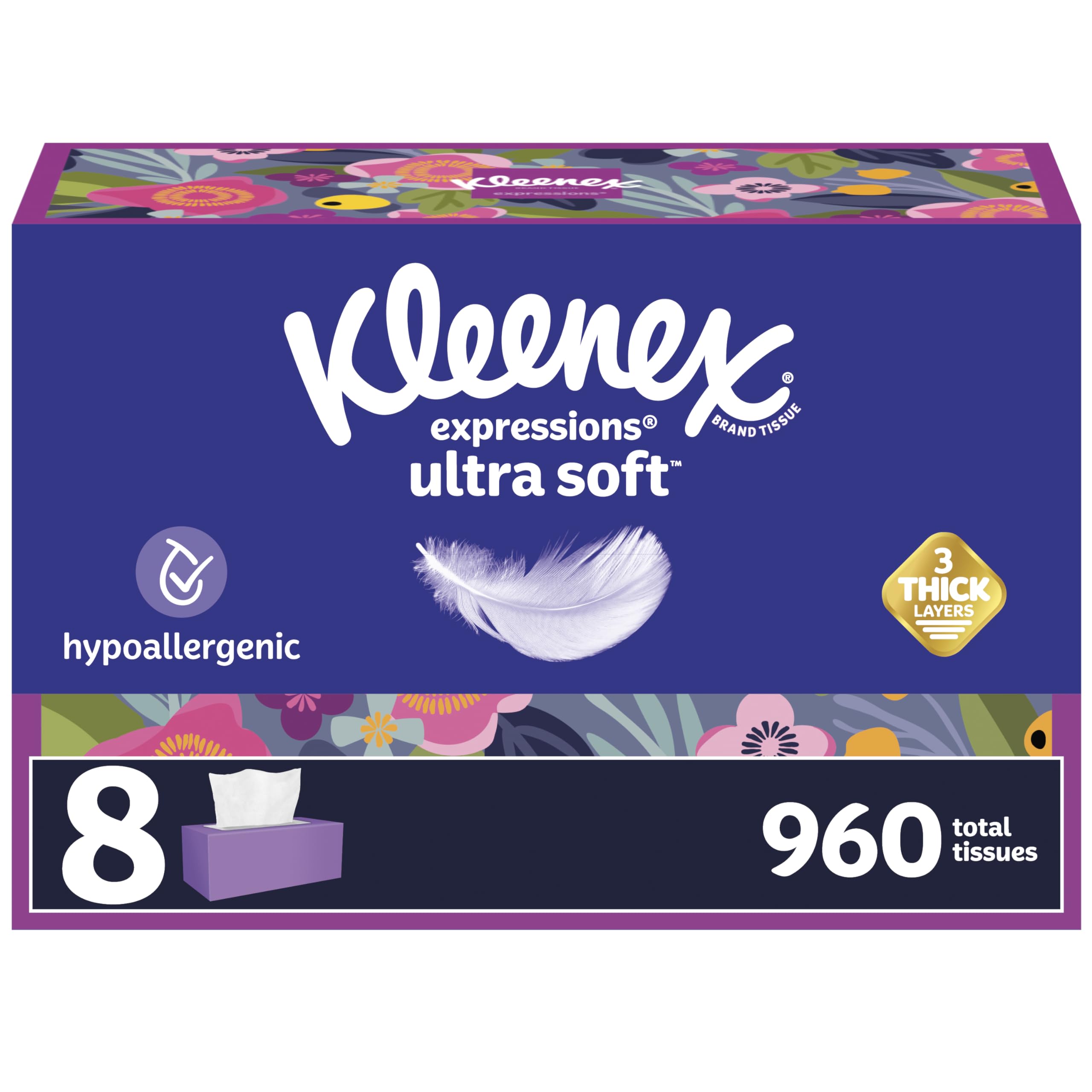 全健会　Whitiss Pure & Wrinkle Fluffy セット Amazon.com: Kleenex Expressions Ultra Soft Facial Tissues, 8 Flat